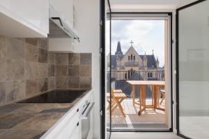 Appartements La Terrasse de l-Eglise, Paris Center & Eurostar 15 mn, Brand new duplex with terrasse, balcony, 2 bathrooms, parking, : photos des chambres