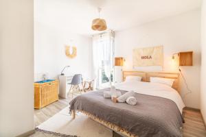 Nice T2 with a large furnished balcony in Toulouse