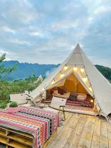 Green farm home & coffee - Làng Môn