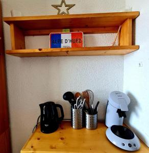 Studio Vieil Alpe avec vue et garage privé