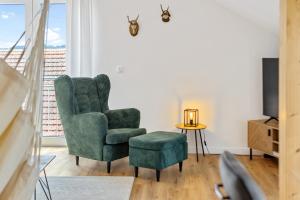 WIESENglück - Helles Apartment mit Blick auf Allgäuer Wiesen, 2 Schlafzimmer & zentrale Lage