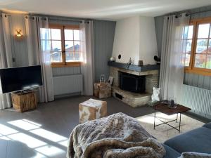 Magnifique chalet appartement à Villars, vue sur les alpes - 4hvězdičkové hotely ve městě Villars-sur-Ollon