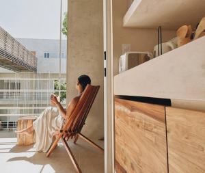 Infinity pool in veleta
