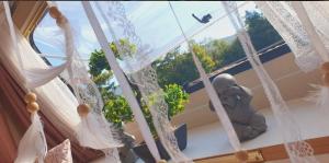 übernachtung in unserem Wohnwagen