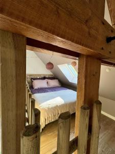 Maisons d'hotes L-Escapade du marais : Chambre Double avec Baignoire Spa