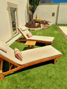 Casa de Moledo jacuzzi e sauna