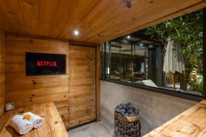 Luxury Industrial Villa with Sauna and Highend Amenities