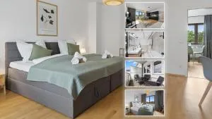 *TOP* Große, moderne & zentrale Wohnung 3 Schlafzimmer - Nähe zu Köln: Dom, Messe, Flughafen, Lanxess-Arena - Holzmarkt