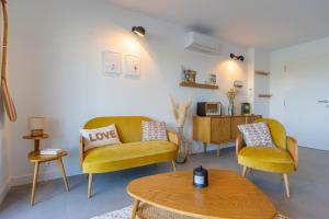 Maisons de vacances L-Ostra - Maison sur l-eau proche Arcachon : photos des chambres