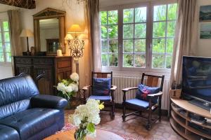 Maisons de vacances Beautiful villa touquettoise near the golf : photos des chambres