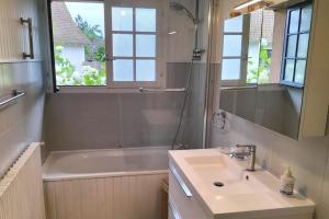 Maisons de vacances Beautiful villa touquettoise near the golf : photos des chambres