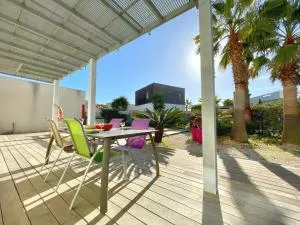 Villa Moderne à Sète: Piscine Privée, Plage à 200m, Clim, WIFI - FR-1-338-334 - Sète
