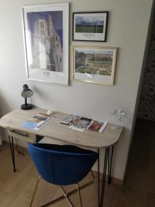 Appartements T2 Bleu Nuit Art- deco : photos des chambres