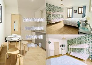 721 Appartement fonctionnel proche du métro ligne 9 - 3hvězdičkové hotely ve městě Bagnolet