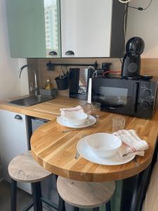 Appartements Les Sources Vichy : photos des chambres