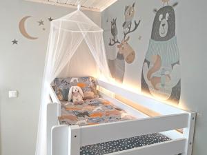 Winter Woods family room