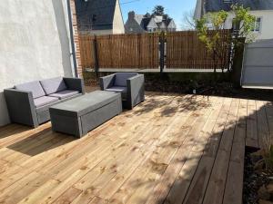 Villas Maison cosy Val Andre avec SPA : photos des chambres