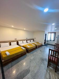 Embassy Grand boarding and lodging