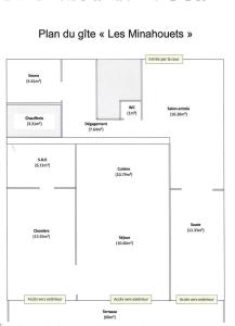 Maisons de vacances Les minahouets : photos des chambres