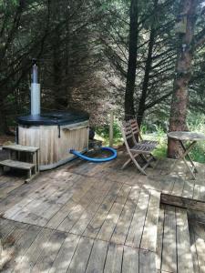 Otter - Eco Bothy with Hot Tub