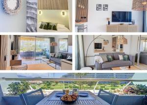 T1bis vue mer et port Marina Baie des Anges