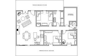 Maisons de vacances Les heures douces : photos des chambres