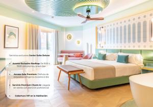 Junior Suite Deluxe room in Hotel Angela - Adults Recommended