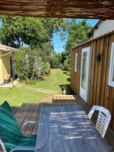Chalet de jardin, piscine