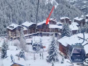 Studio 3 personnes au cœur de Valfréjus, balcon et casier à skis - FR-1-265-219