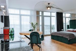 Apartament z widokiem na jezioro