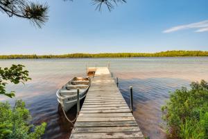 Quiet Presque Isle Home with Grill Families Welcome