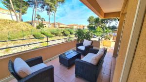 Appartements Coin de paradis, piscine, parking, terrasse : photos des chambres