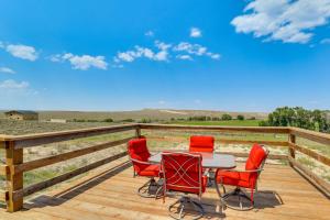 Mountain-View Retreat in Lander with Private Yard!