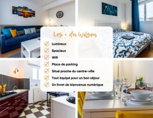 Appartements Le Wilson appart : photos des chambres