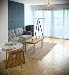 Appartements La Longue Vue-Appart vue mer avec balcon-parking : photos des chambres
