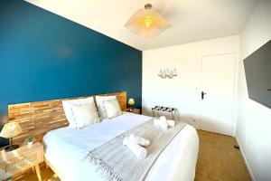 Appartements La Longue Vue-Appart vue mer avec balcon-parking : photos des chambres