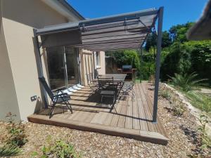 Maisons de vacances gite Le Jardin de Pierrot 14per 26400 Montclar Sur Gervanne : photos des chambres