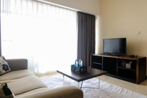 Homey 3BR Apartment at Braga City Walk By Travelio