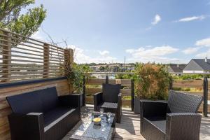 Maisons de vacances La Petite Mouette - Maison au port de Dahouet : photos des chambres