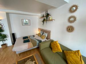 Appartements Green Haven - Joli studio - Centre Ville de Caen : photos des chambres