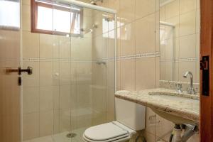 Apartamento no Capivari com lareira e aquecedores