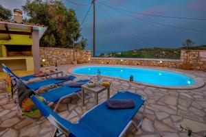 Loggos Seaview Cottage with Private Pool by Konnect