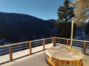 Maisons de vacances Gite du Mont d-Air 4 etoiles, au coeur du massif vosgien, bain nordique : photos des chambres