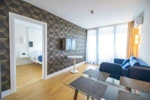 Stylish Apartment In Orbi City on 47th floor w Sea View