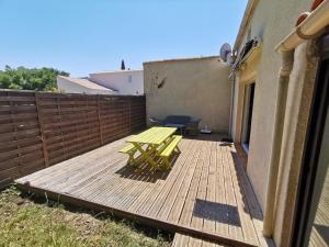 Petite maison agréable à 300 m de la plage