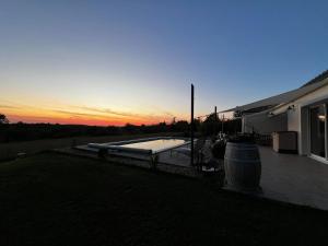 Villa coucher de soleil
