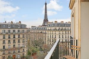 Appartement Luxueux - 2BR 6P -Vue Tour Eiffel