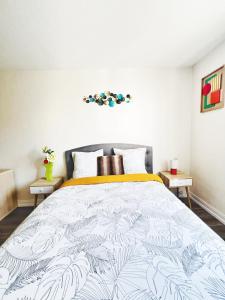 Appartements NOZA Appartement 65m2, 2 chambres - RDC, Parking gratuit, Nantes agglo Reze : photos des chambres