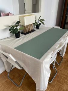 Appartements Sejourner dans un grand appartement 1 minute des transports et a seulement 8 minutes de Paris ! : photos des chambres