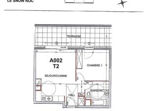 Appartement neuf 42m² au pied des pistes, 1 ch, balcon, casier à skis - FR-1-573-131